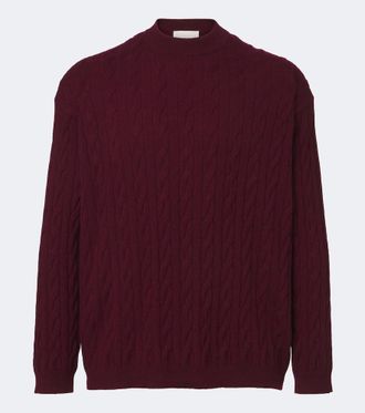 Lisa Yang Oskar cable-knit cashmere sweater