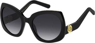 Marc Jacobs MARC 808/S 807/9O Womens Sunglasses Black Size 57