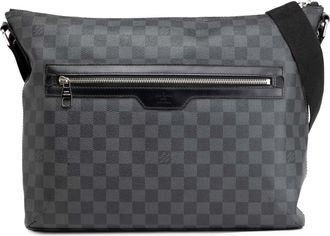 Louis Vuitton Pre-owned Womens Damier Graphite Mick Mm - Dark Grey Textile - One Size