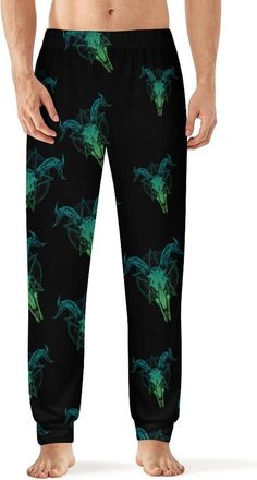 Generic Gothic Skull Death Metals Mens Pajama Pants Lounge Pant Sleepwear PJ Bottoms Soft M