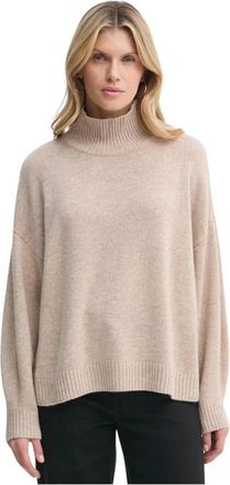 Gestuz Coltruien - Dames - Cashmere truien - Beige - L - Truien & Vesten