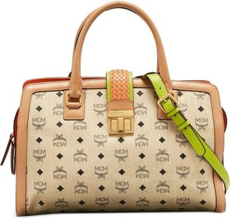 MCM Borsa tote in tela - Toni neutri