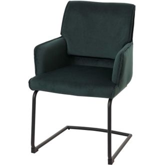 Hhg Hhg - Silla Basculante 416, Silla De Comedor Silla De Cocina, Tela/textil Oeko-tex, Verde