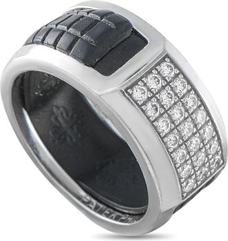 Patek Philippe Aquanaut Luce 18K White Gold Diamond Ring PP11-072826