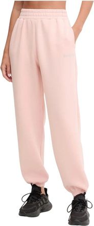 Guess Dames, Broeken, Roze, Maat: XL Viscose