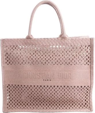 Dior Pre-owned Book Tote Large - Dames - Vintage Shopper - Roze - ONE Size - Vintage
