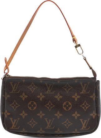 Louis Vuitton Pre-owned Womens Monogram Pochette Accessoires - Brown Textile - One Size