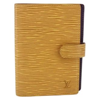 Louis Vuitton Pre-owned Accessories, unisex, Yellow, Size: ONE SIZE Pre-owned Vintage Leather Bag