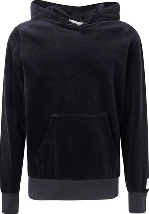 Golden Goose velour pocket hoodie - Nero