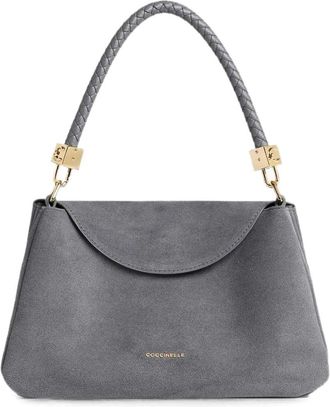 Coccinelle Handbag Suede Leath/Grained Le / Stove/Stove