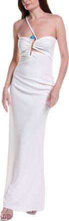 CHRISTOPHER ESBER Crystal Pin Cutaway Cami Dress