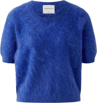 Oui Jersey de Cachemira - Knitwear - Mujer - Azul - L