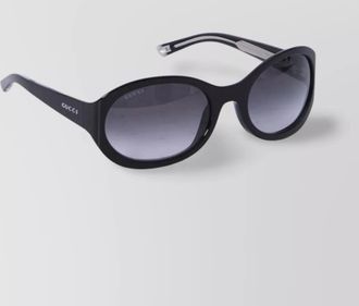 Gucci circular frame sunglasses grey lenses