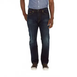 Levi's Mens Athletic Taper Fit Stretch Jeans In Dark Blue