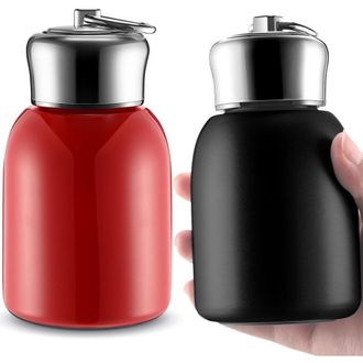 OEM Dos Botellas De Agua Delgadas De Acero Inoxidable Con Aislamiento T&eacute;rmico De 300 Ml