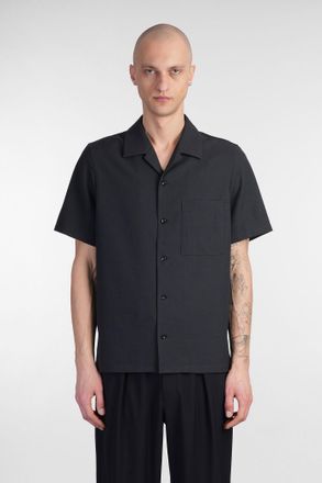 Attachment Camicia in poliestere nero