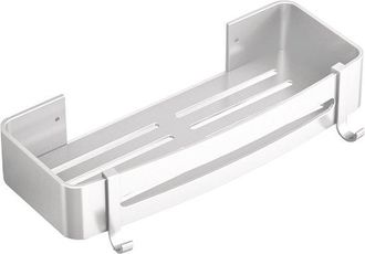 OEM Estante De Almacenamiento Para Ba&ntilde;o - Estante De Ba&ntilde;o - Montaje En Pared, Impermeable - 1 - Ba&ntilde;o, Cocina, Plateado