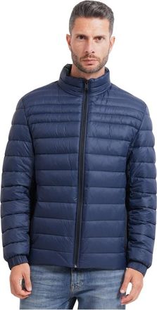HUGO BOSS Gewatteerde Jas - Heren - Winterjassen - Blauw - 6XL - Jassen