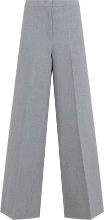 Fabiana Filippi Pantaloni sartoriali a gamba ampia - Grigio