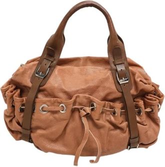 Marni Pre-owned Satchel - Dames - Vintage Tas - Beige - ONE Size - Leer - Vintage