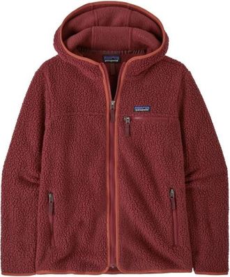 Patagonia Retro Pile Hoody Fleecejacke für Damen | rot