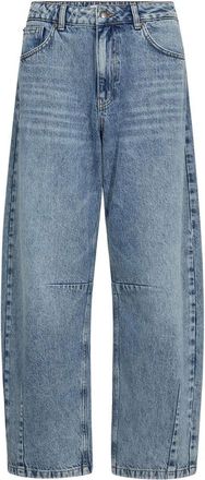 Co'Couture Dames, Jeans, Blauw, Maat: XS Katoen