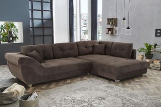 Jockenhöfer Ecksofa »Siena L-Form« grosse Sitz- und Liegefläche, Ottomane links oder rechts montierbar