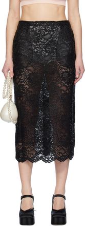 スカート Courreges Black denim midi skirt Women Jones Skirt Elixir at AG Jeans Official Store