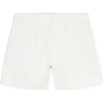 Fortela Bedford Cotton Bermuda in White at Nordstrom, Size 30 Eu