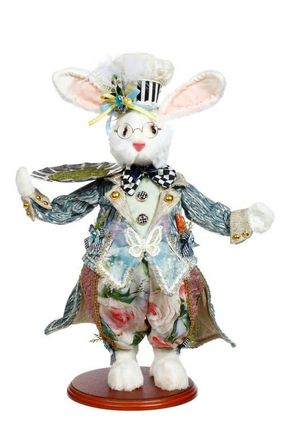 Mark Roberts Chef Rabbit with Tray in Light Blue at Nordstrom