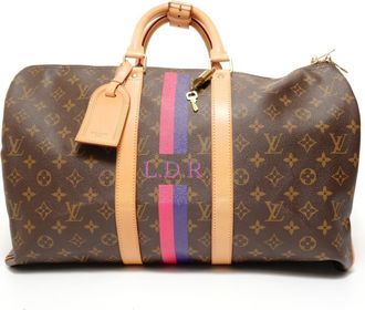 Louis Vuitton Monogram Brown Monogram Boston Bag (Pre-Owned)