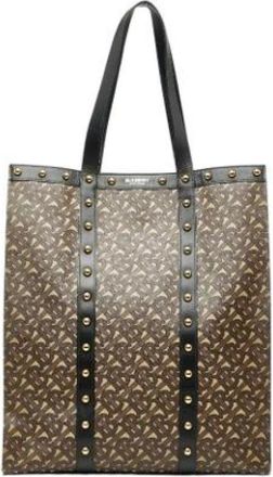 Burberry Pre-owned Tote Bags, female, Brown, Size: ONE SIZE Pre-owned Vintage Tote Bag