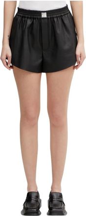 Maison Margiela Short Shorts - Dames - Bermuda - Zwart - L - Korte Broeken