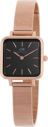 Daniel Wellington Quadro Studio Quartz Black Dial Ladies Watch DW00100518
