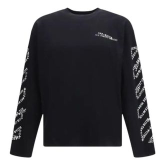 Off-white Type Arrow Diag Skate T-Shirt Black 44MAB09CS26J002001