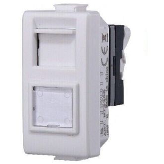 Trade Shop Trade Shop - Serie Bticino Frutti Matix Compatibile Presa Schuko Lan Pulsante Deviatore Usb