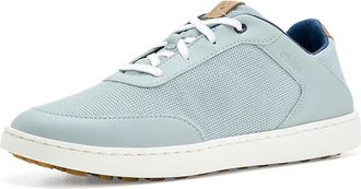 Olukai Kiahuna Womens Golf Shoes Cloud Grey/Tan : 8.5 B - Medium, Leather