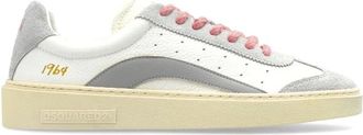 Dsquared2 Rider Sneakers - Dames - Sneakers - Wit - 38 EU - Katoen - Schoenen