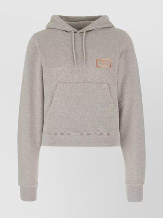 Martine Rose grey cotton hoodie sweatshirt