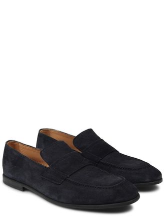 Mille 885 Calf Suede Loafer - Blue