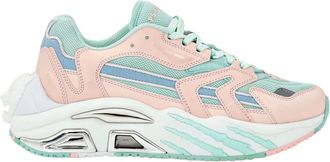 Plein Sport Schoenen, unisex, Veelkleurig, 41 EU, Polyester, Runner Sneaker THE Scratch