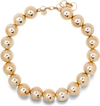 Alessandro Enriquez Gargantilla de eslabones con cuentas - Accessories - Mujer - Amarillo - ONE SIZE