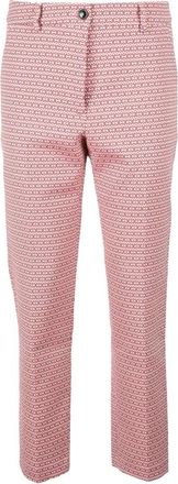 Seventy Katoenmix Elastaan Broek - Dames - Chinos - Roze - S - Katoen - Broeken