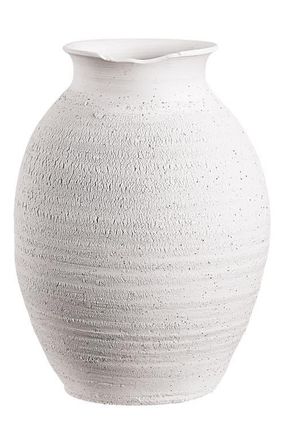 RENWIL Zeb Indoor Ceramic Vase in White at Nordstrom