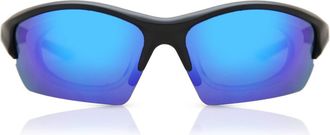 Salice 838 RW NERO/RW IDRO BLU Mens Sunglasses Black Size Standard