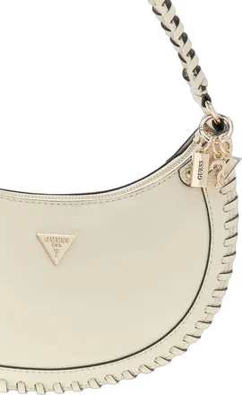 Guess Womens Shoulder Bag Bone Polyurethane Shoulder-bags