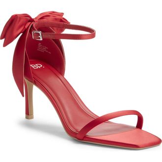 BP. Totiana Bow Sandal in Red at Nordstrom Rack, Size 6.5