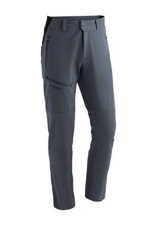 Maier Sports Outdoorhose MAIER SPORTS Latit Vario M, Herren, Gr. 46, Normalgr&ouml;ssen, grau, 88% Polyester (recycelt), 12% Elasthan, Hosen Outdoorhose, Herren Wanderh