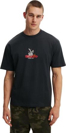 Cotton On Mens Everyday Fit Graphic T-Shirt in Washed Black Carrots at Nordstrom, Size Xx-Large