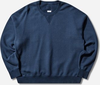 Visvim Men s Ultimate Jumbo SB Sweat L/S Navy